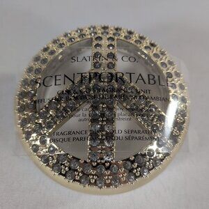 Bath & Body Works Stalkin & Co. Scentportable Clip Go Fragrance Peace Sign Gemst